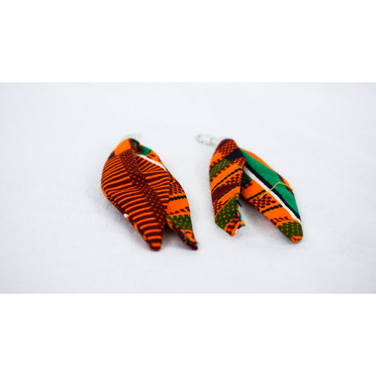 African Leaf Earrings