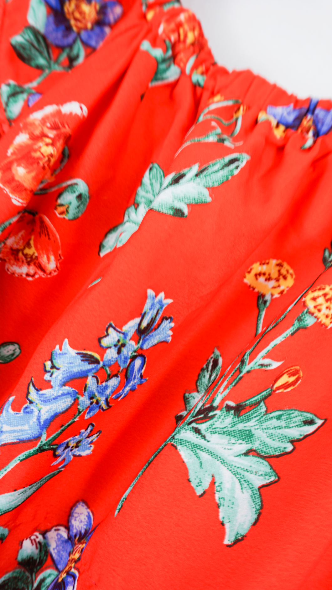 Red Floral Dress