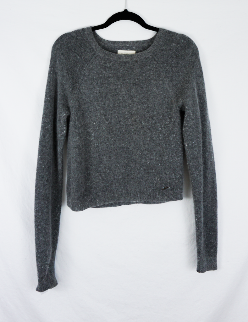 Grey Angora Sweater
