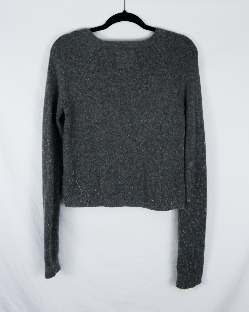 Grey Angora Sweater